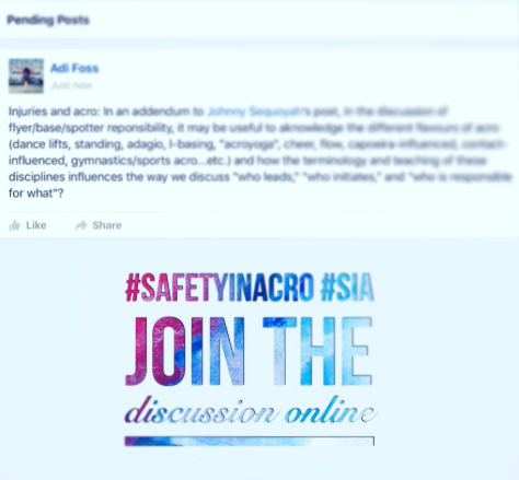 Hashtags: Safety in Acro